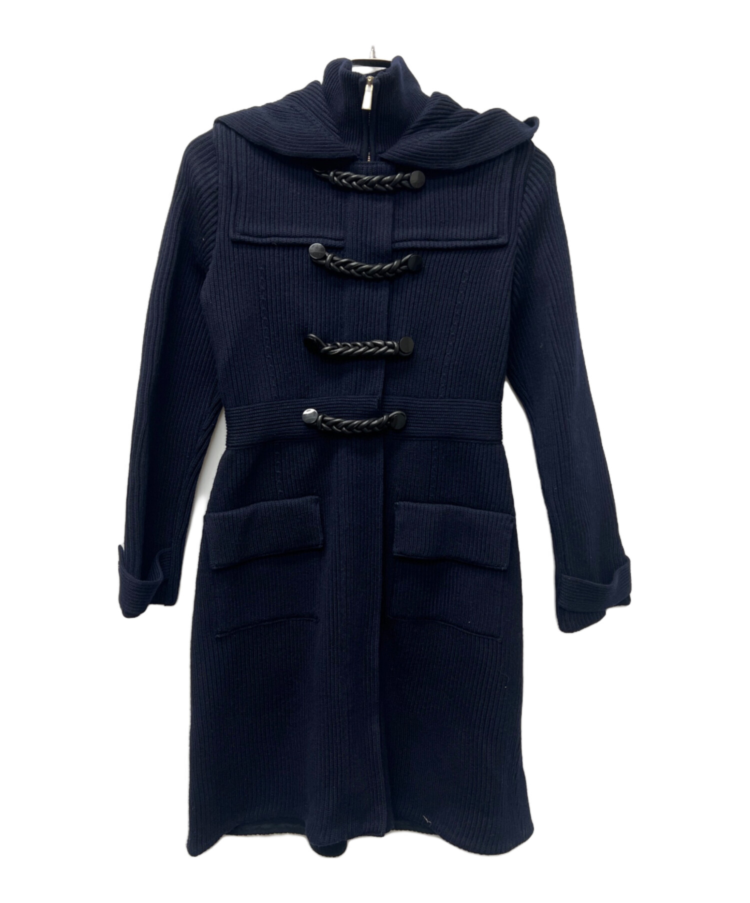 セール中！！　ヴァレンティノ　イタリア製　ヴィンテージ　古着　ロングコート 中古・古着通販】VALENTINO (ヴァレンティノ) ナポレオンニットコート