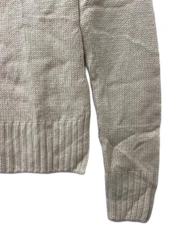 中古・古着通販】PRADA (プラダ) 薄手ニット ベージュ サイズ:40