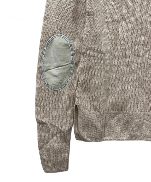 00s prada beige l/s ニット ロンt ベージュ 切りっぱなし 中古・古着通販】PRADA (プラダ) 薄手ニット ベージュ サイズ:40