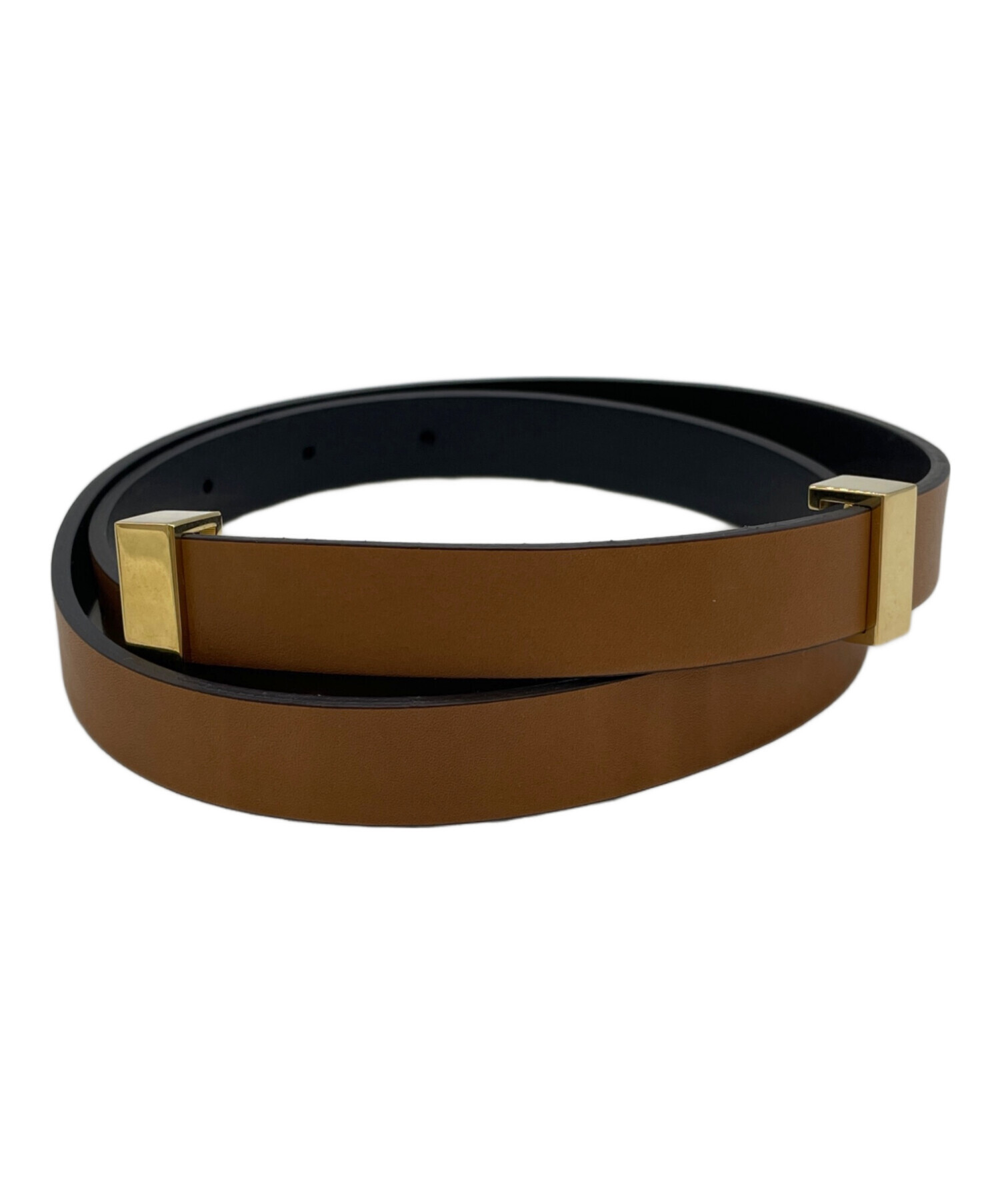 中古・古着通販】CELINE (セリーヌ) ダブルスタッドバックルナロー