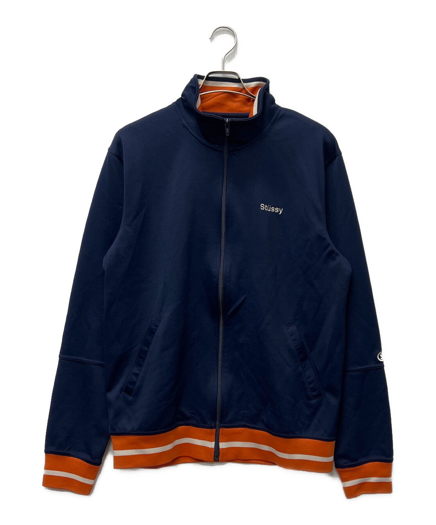 中古・古着通販】stussy (ステューシー) トラックジャケット ネイビー