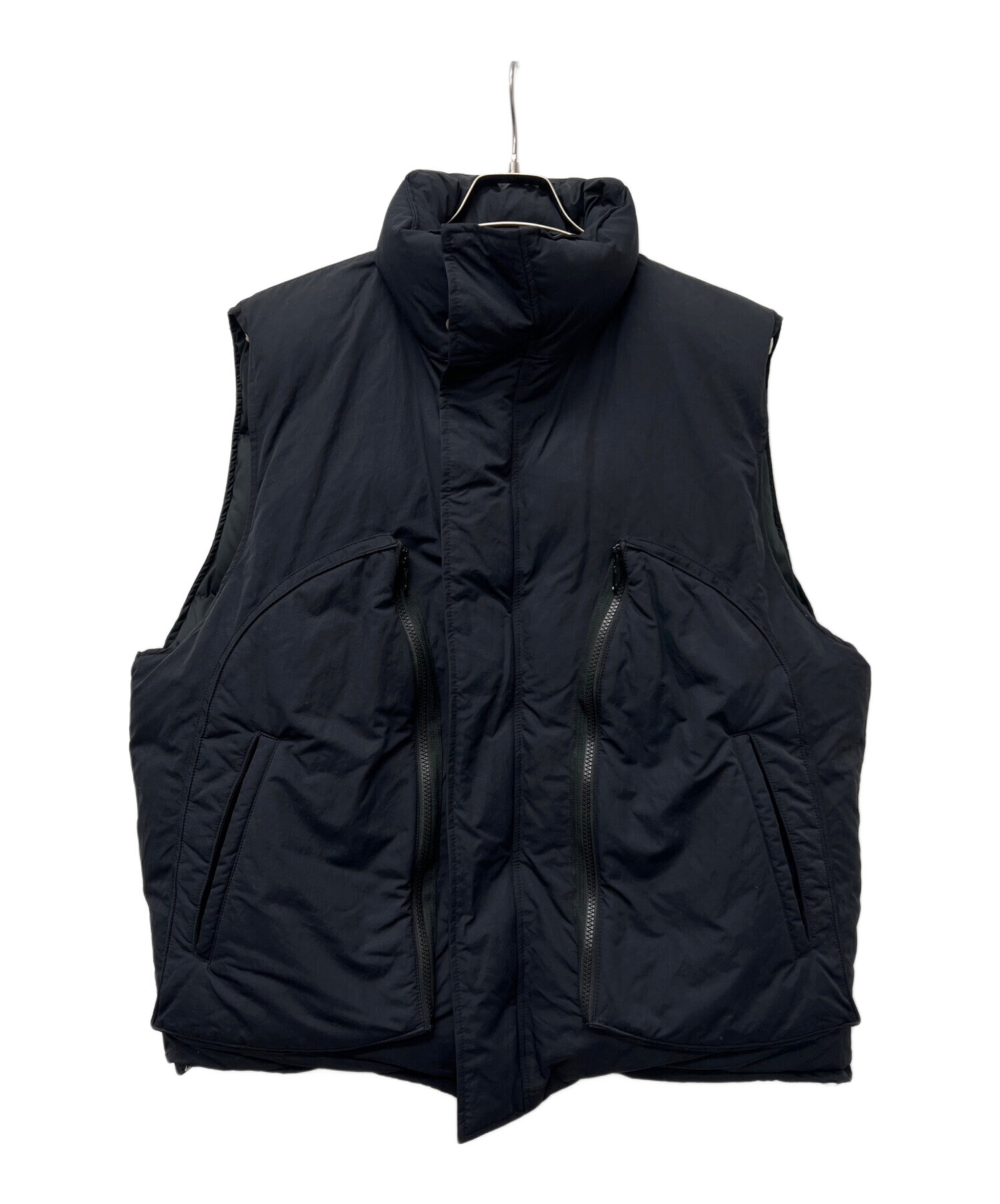 中古・古着通販】jieda (ジエダ) NOSLEEVE PUFFER JACKET ブラック 