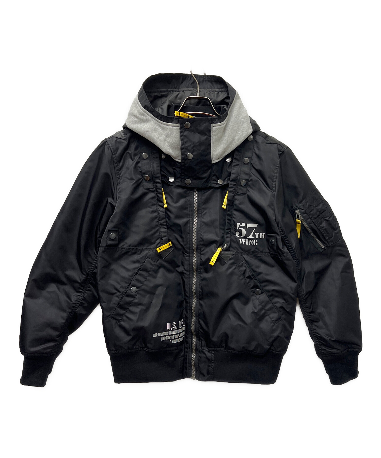 中古・古着通販】AVIREX (アヴィレックス) LIGHT MA-1 REMODEL TACTICS