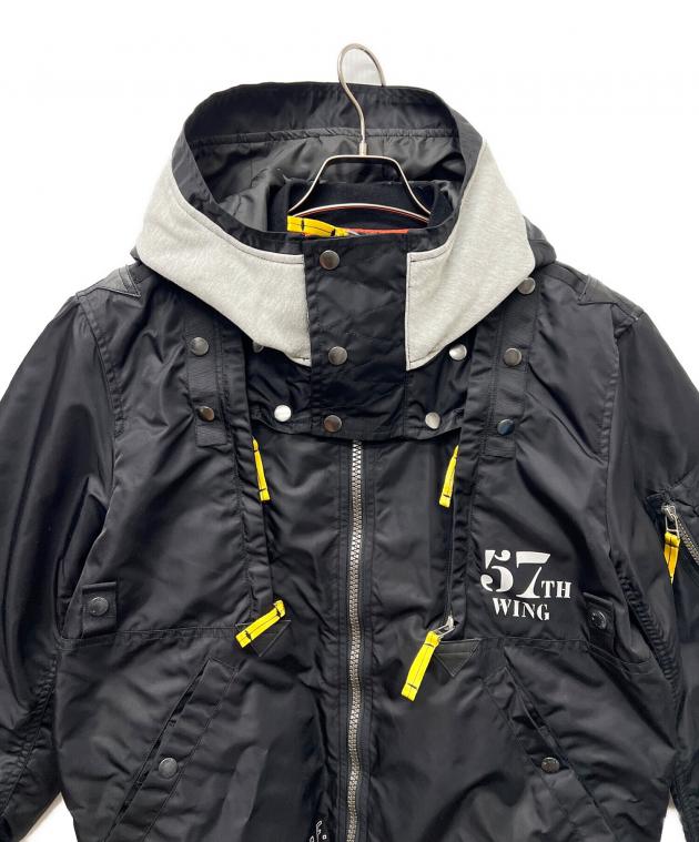 AVIREX LIGHT MA-1REMODEL TACTICS 2 ジャケット 中古・古着通販】AVIREX (アヴィレックス) LIGHT MA-1 REMODEL TACTICS