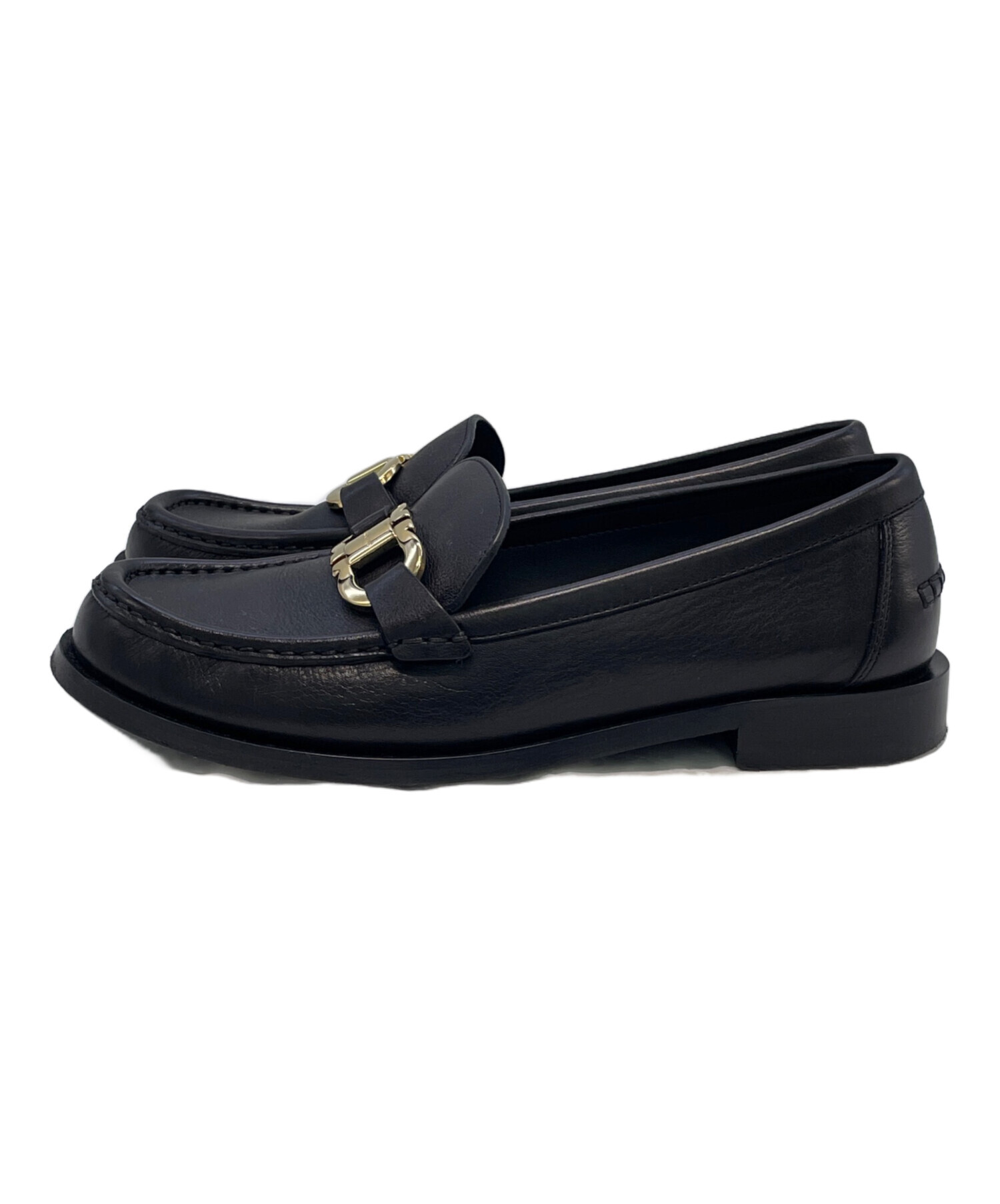 中古・古着通販】Ferragamo (フェラガモ) ローファー ダークブラウン
