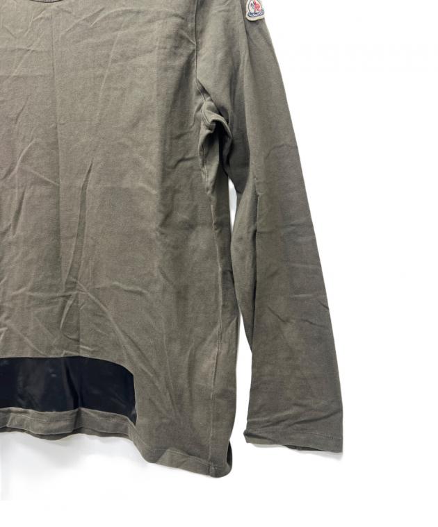 中古・古着通販】MONCLER (モンクレール) 長袖カットソー オリーブ