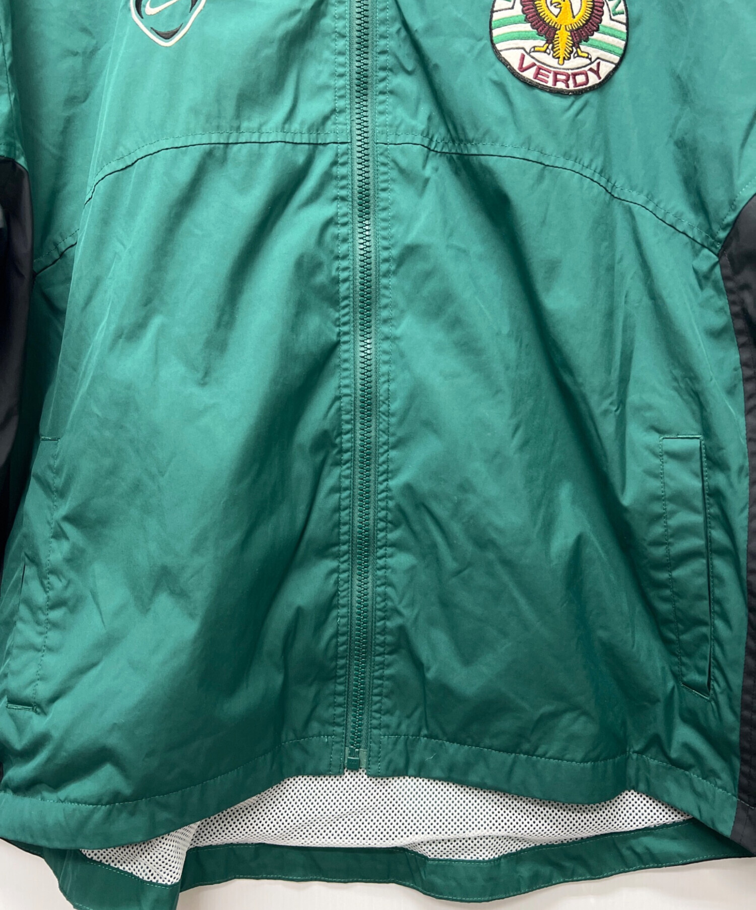 中古・古着通販】NIKE (ナイキ) ナイロンジャケット グリーン サイズ