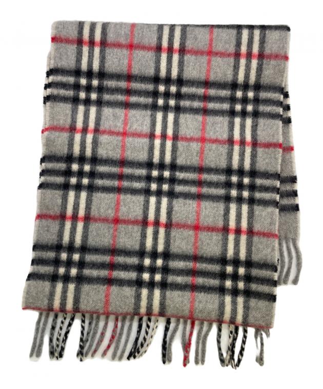中古・古着通販】Burberry's (バーバリー) カシミヤマフラー グレー