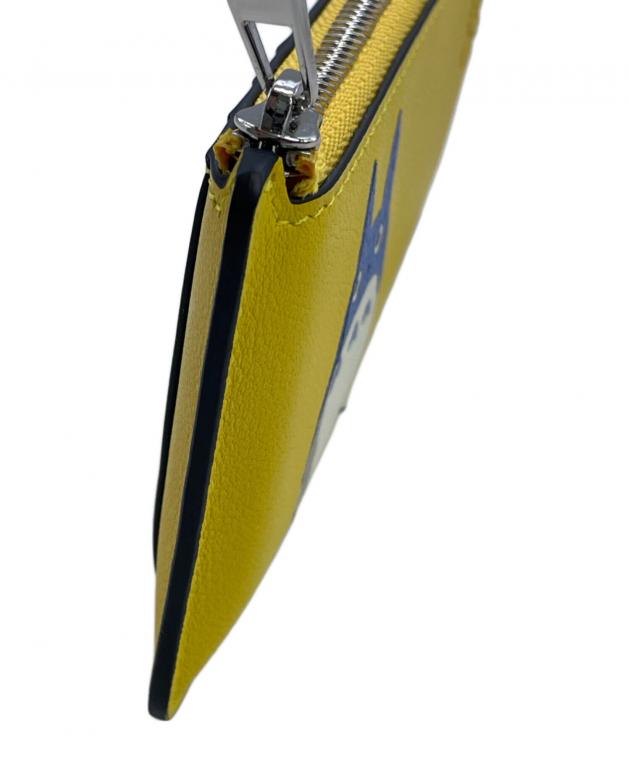 中古・古着通販】LOEWE (ロエベ) コインケース イエロー｜ブランド