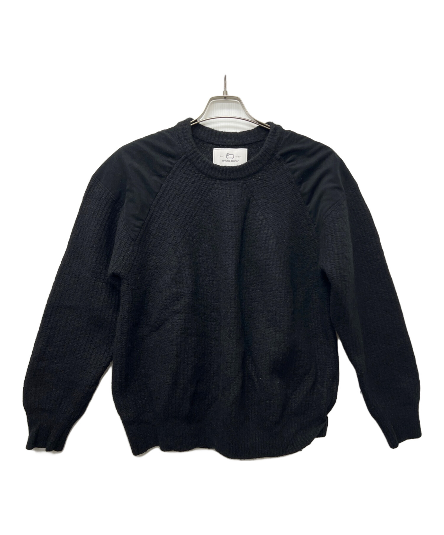 中古・古着通販】WOOLRICH (ウールリッチ) コマンドニット ブラック 