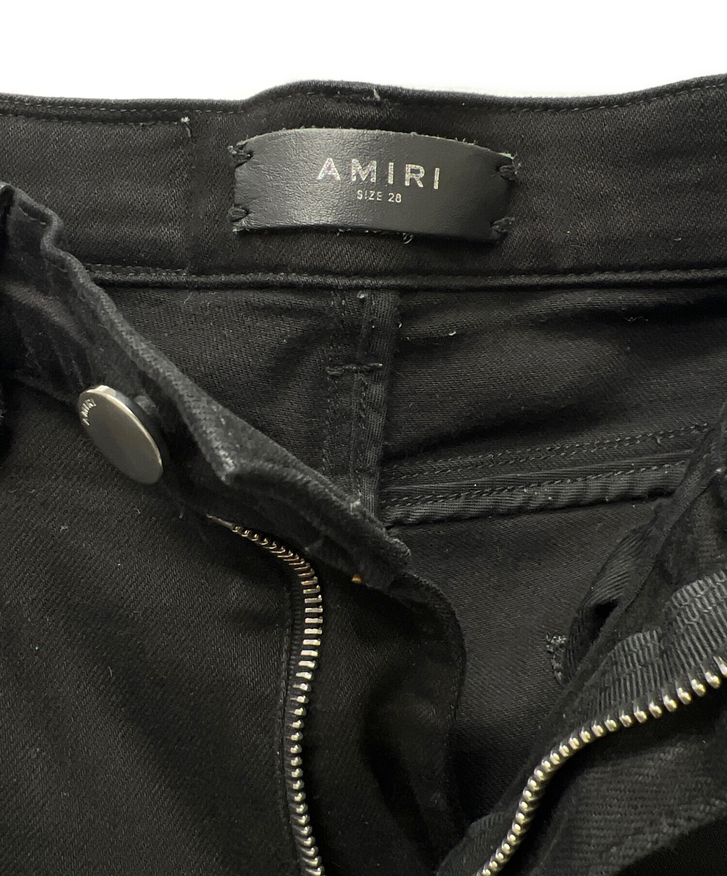中古・古着通販】AMIRI (アミリ) サイドラインダメージ加工スキニー