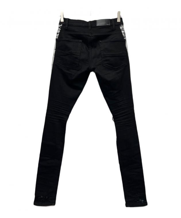 中古・古着通販】AMIRI (アミリ) サイドラインダメージ加工スキニー