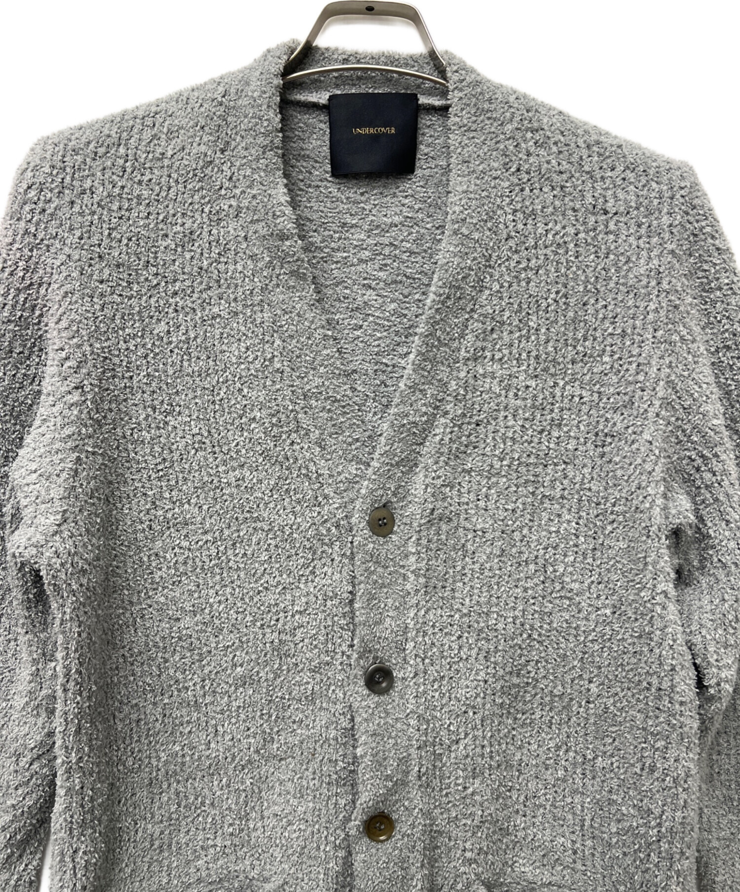 中古・古着通販】UNDERCOVER (アンダーカバー) パイル地カーディガン 