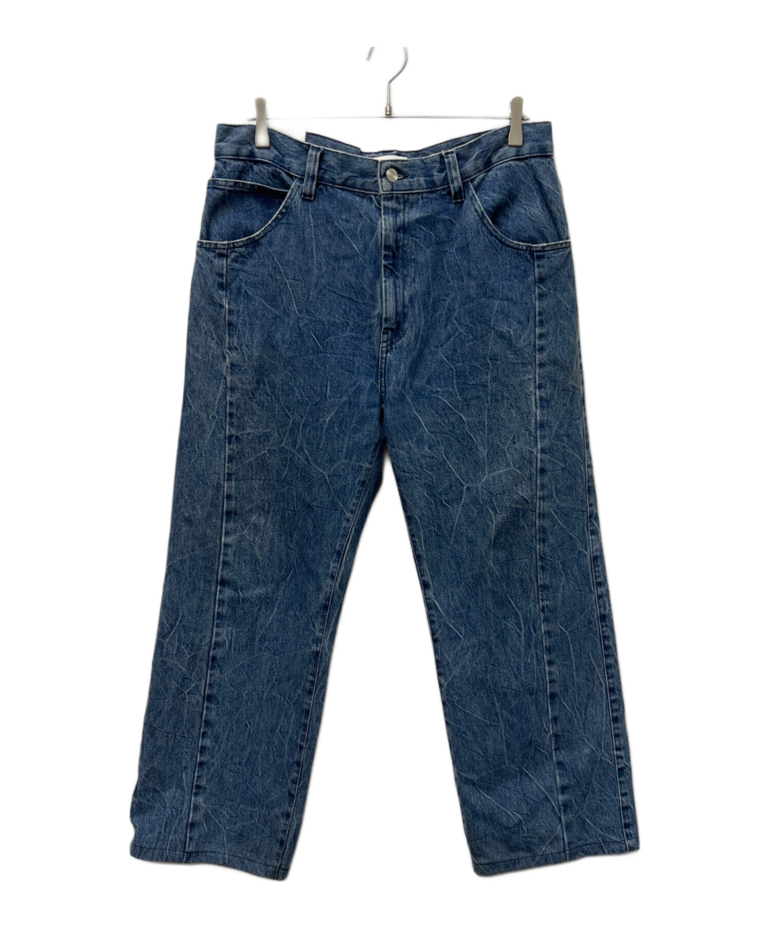 中古・古着通販】NAMACHEKO (ナマチェコ) デニムパンツ インディゴ