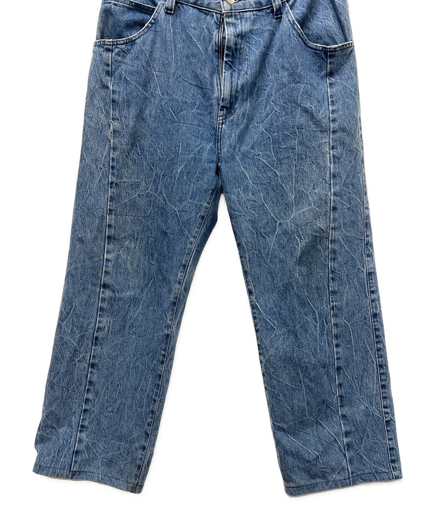 中古・古着通販】NAMACHEKO (ナマチェコ) デニムパンツ インディゴ