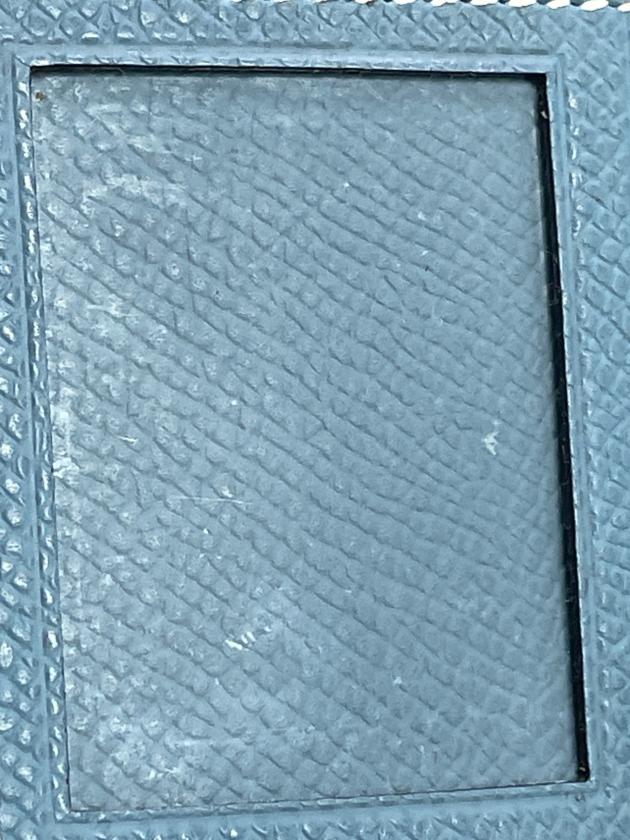 中古・古着通販】HERMES (エルメス) ミニフォトケース ブルー