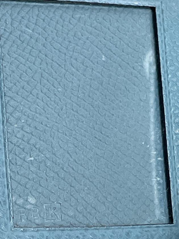 中古・古着通販】HERMES (エルメス) ミニフォトケース ブルー