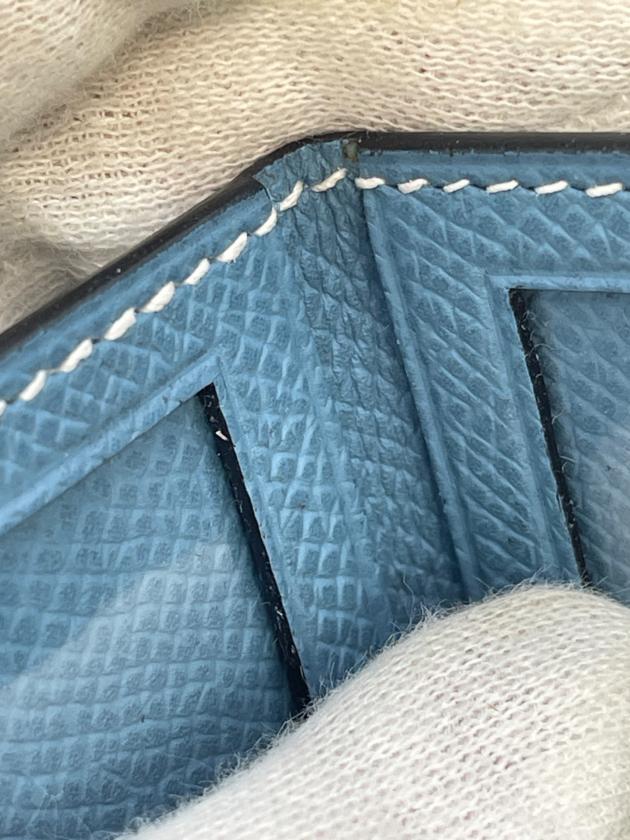 中古・古着通販】HERMES (エルメス) ミニフォトケース ブルー