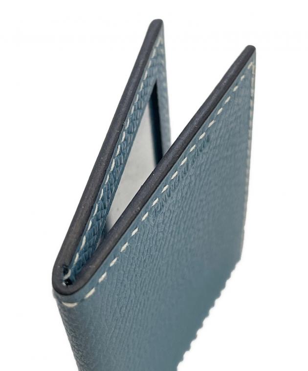 中古・古着通販】HERMES (エルメス) ミニフォトケース ブルー