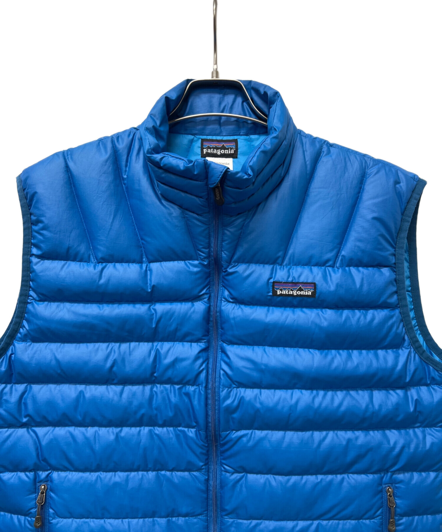 中古・古着通販】Patagonia (パタゴニア) グースダウンベスト ブルー