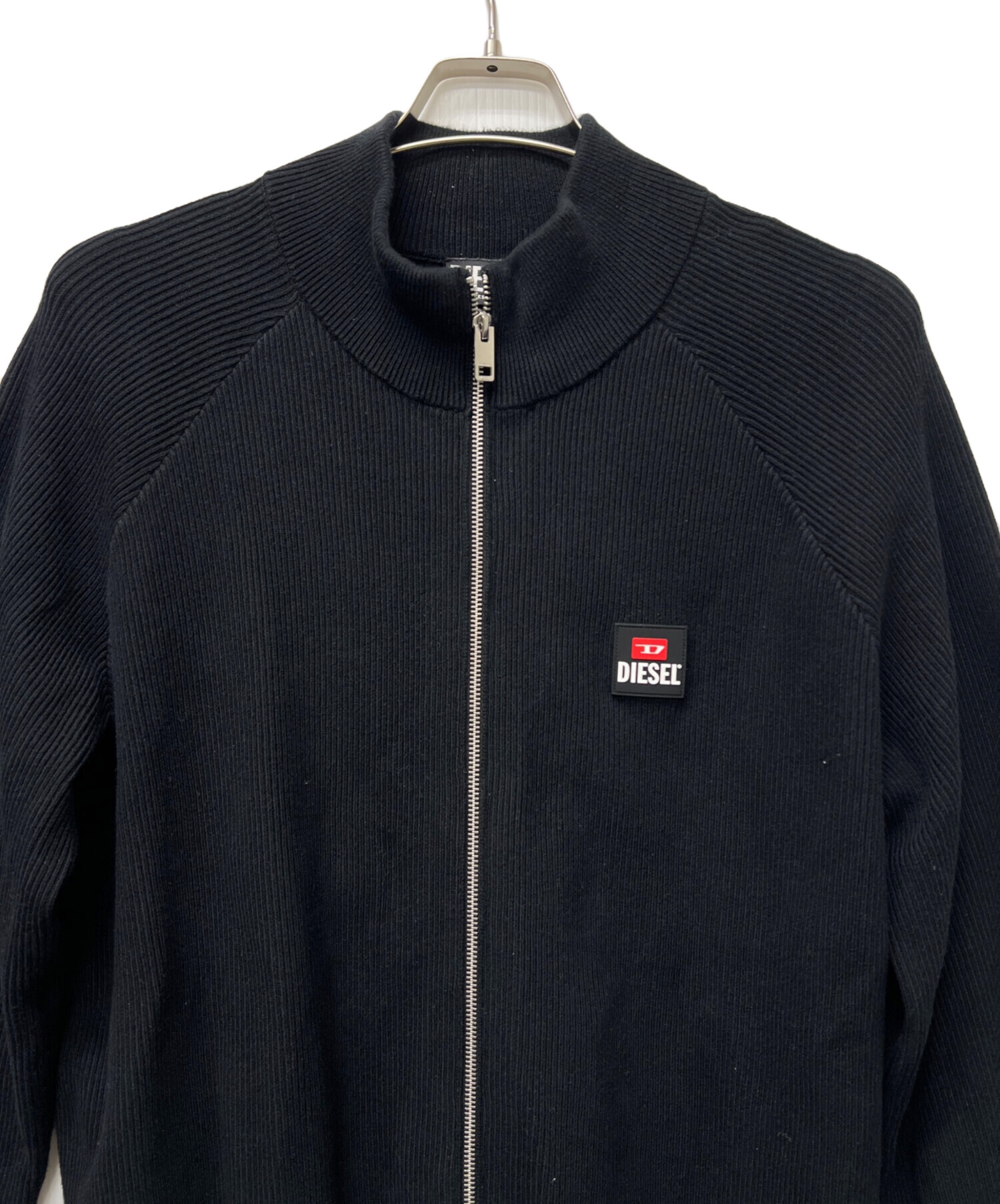 DIESEL ブラック ドライバーズニット 中古・古着通販】DIESEL (ディーゼル) ドライバーズニット ブラック