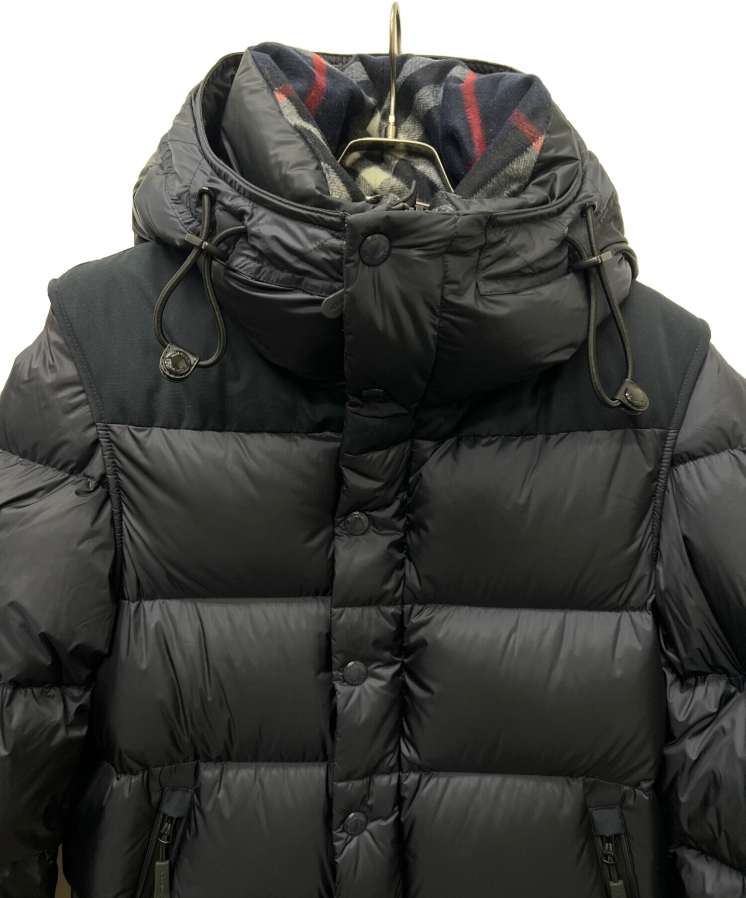 中古・古着通販】BURBERRY (バーバリー) ダウンジャケット ネイビー