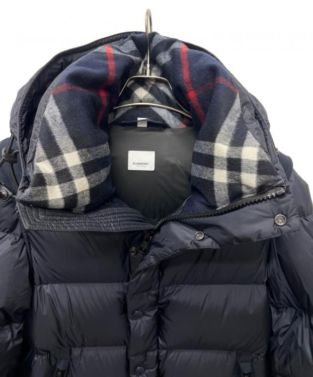 中古・古着通販】BURBERRY (バーバリー) ダウンジャケット ネイビー