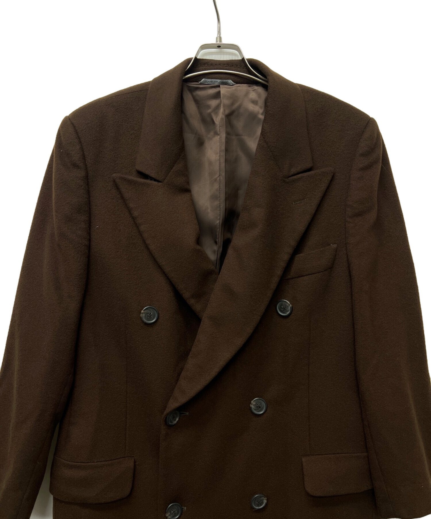 中古・古着通販】FENDI (フェンディ) ウールコート ブラウン サイズ