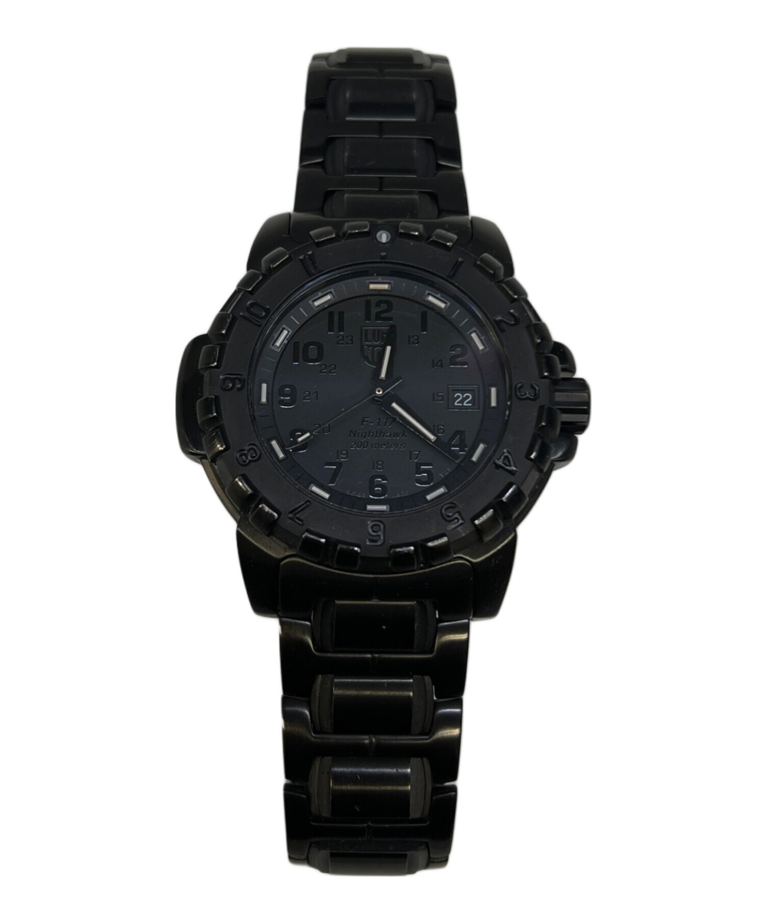 中古・古着通販】LUMINOX (ルミノックス) 腕時計 ブラック｜ブランド 