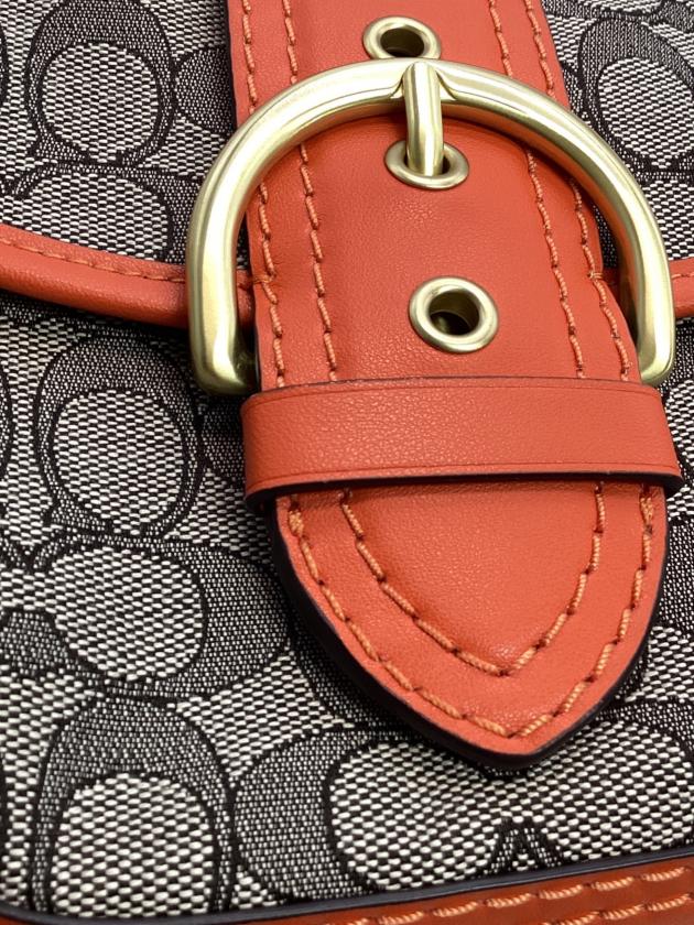 COACH コーチトンプソン ボディバッグ（オレンジ） 希少色 極美品 コーチ トンプソン ボディバッグ 斜め掛け レザー オレンジ
