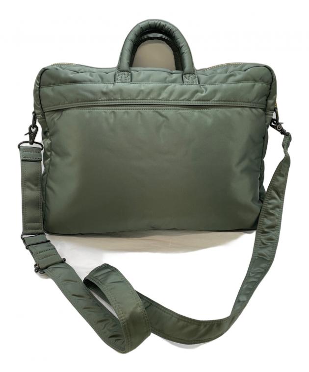 中古・古着通販】PORTER (ポーター) 2WAY DOCUMENT BAG グリーン