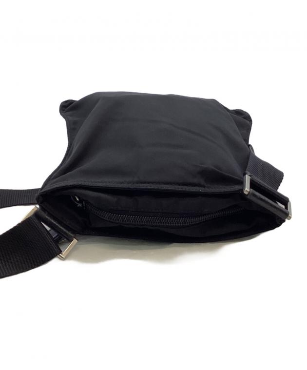 中古・古着通販】PRADA (プラダ) ナイロンショルダーバッグ ブラック