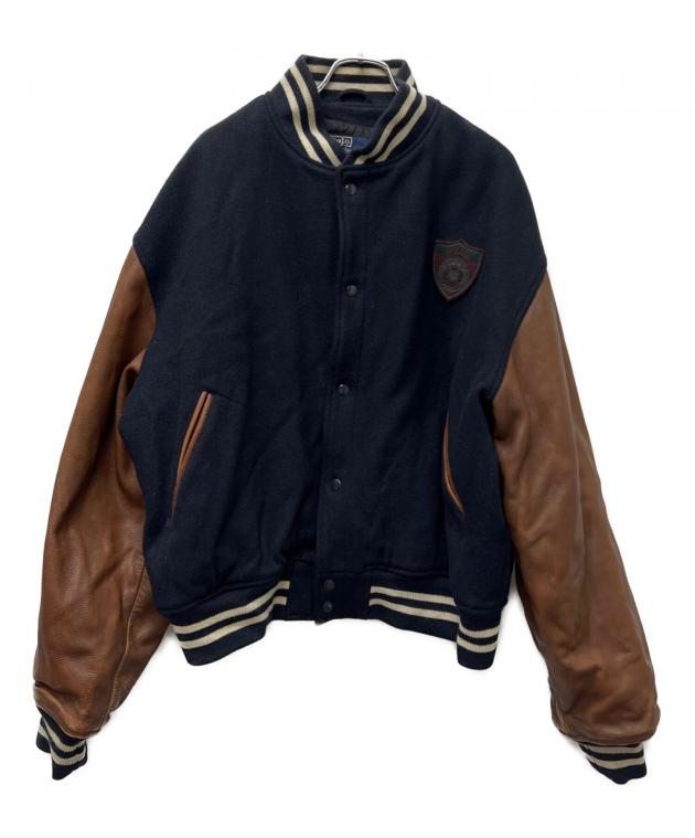 POLO Ralph Lauren スタジャン レザー切替 ワッペン 中古・古着通販】POLO RALPH LAUREN (ポロ・ラルフローレン) ワッペン
