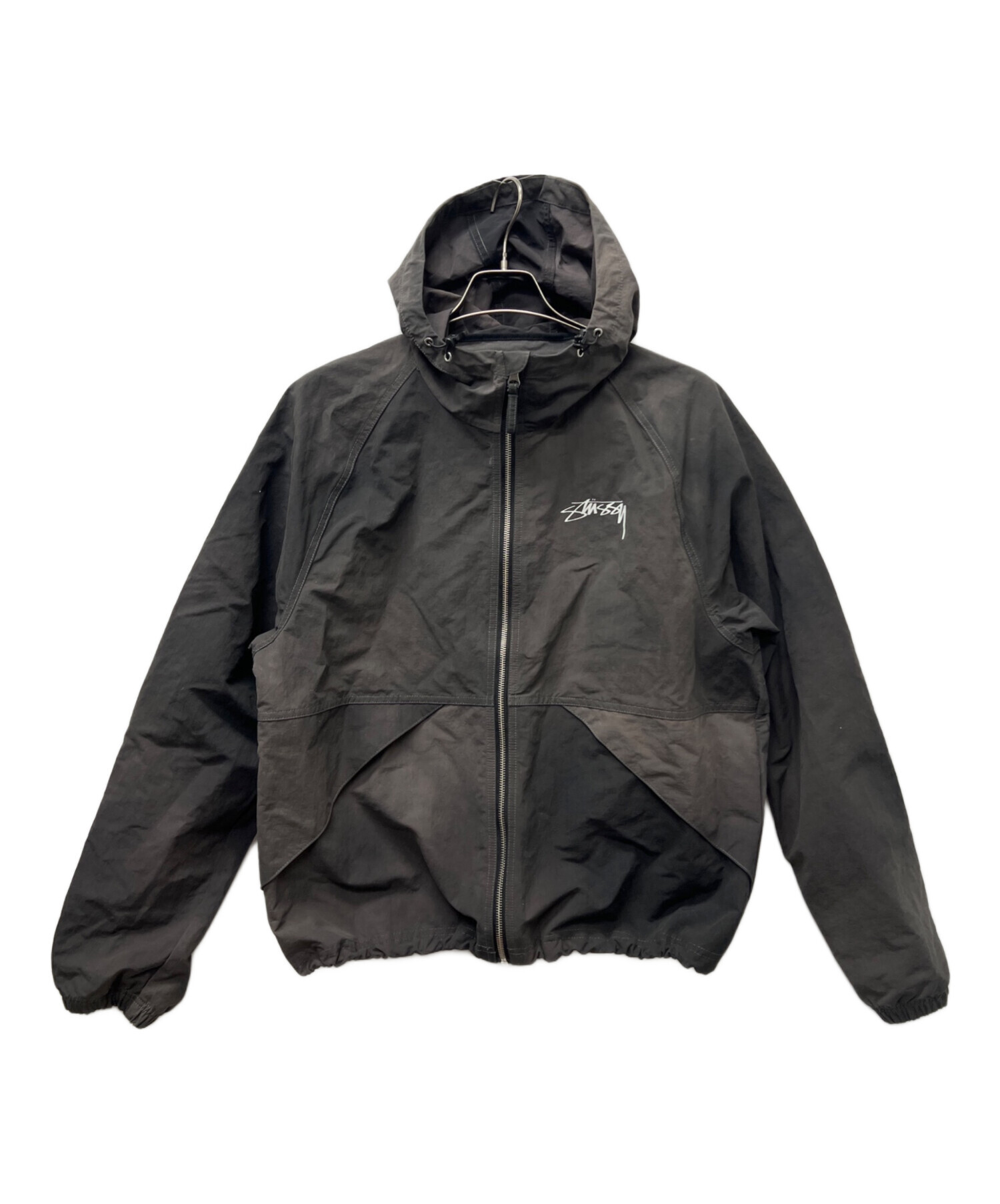 中古・古着通販】stussy (ステューシー) ナイロンジャケット グレー 