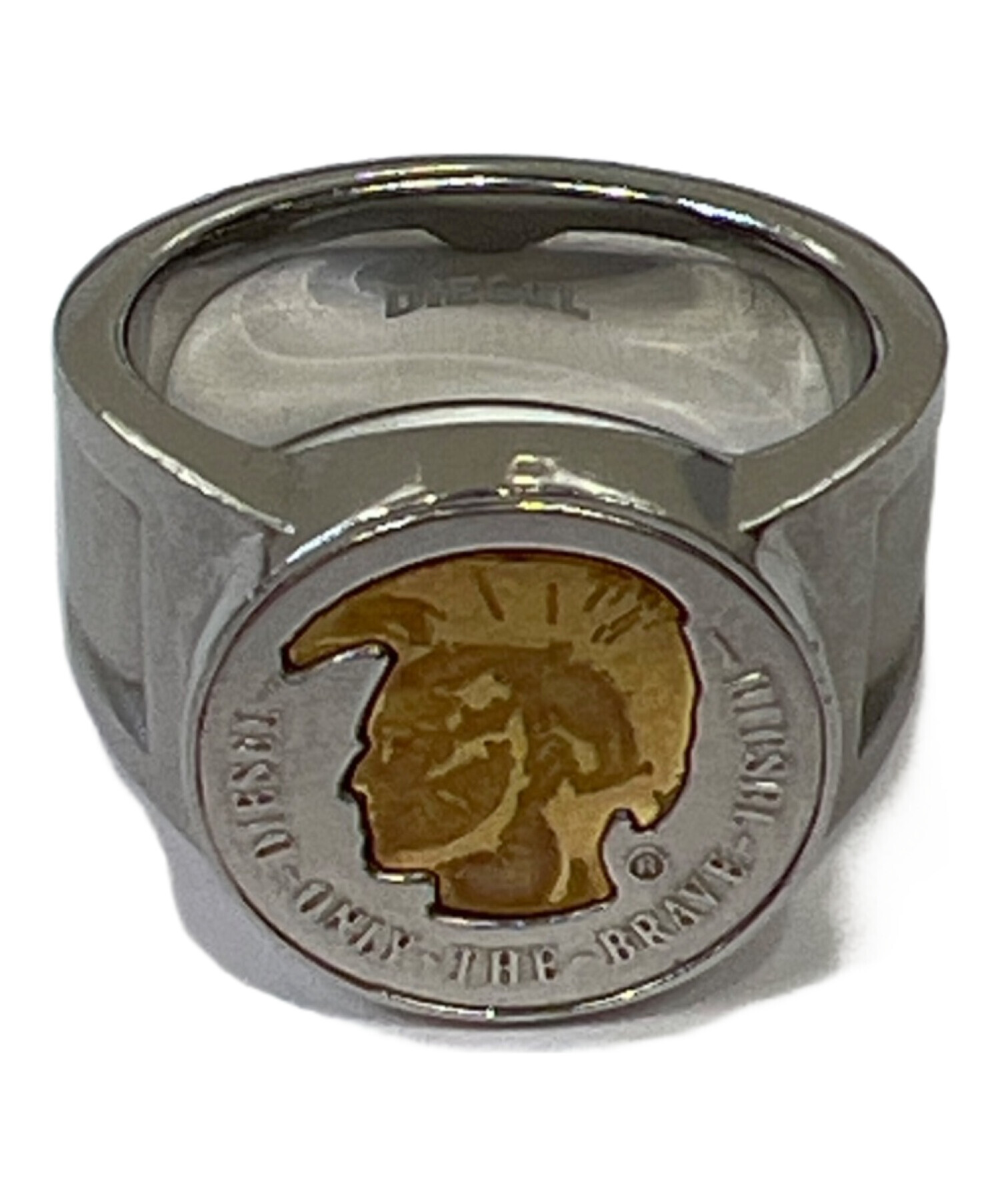 中古・古着通販】DIESEL (ディーゼル) モヒカンマンカレッジリング 