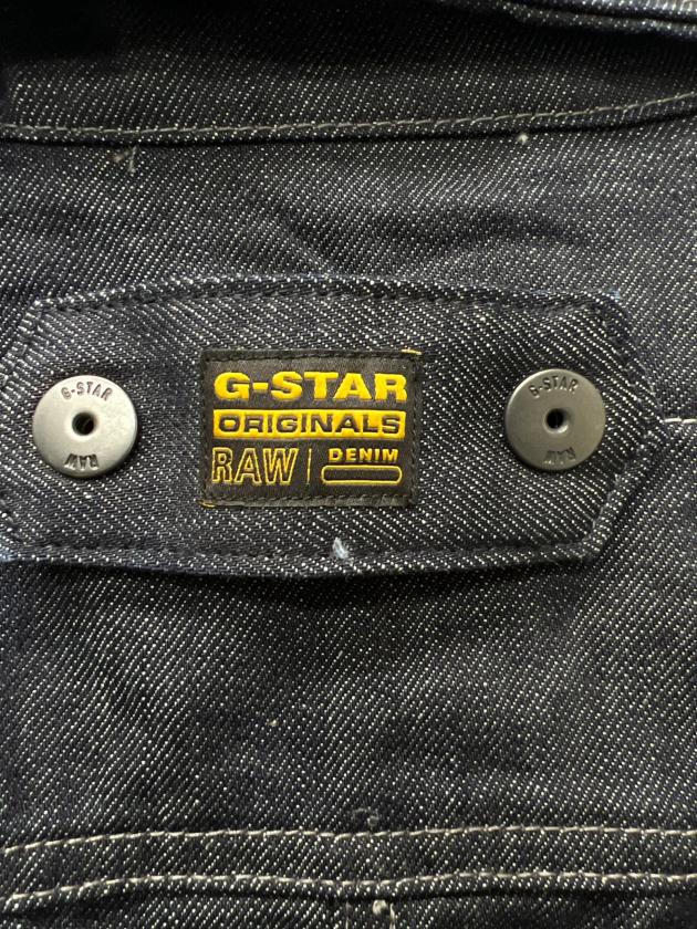 ジースターロウ　ジャケット　タグ付き、未使用品 中古・古着通販】G-STAR RAW (ジースターロゥ) ボア襟レザーデニム