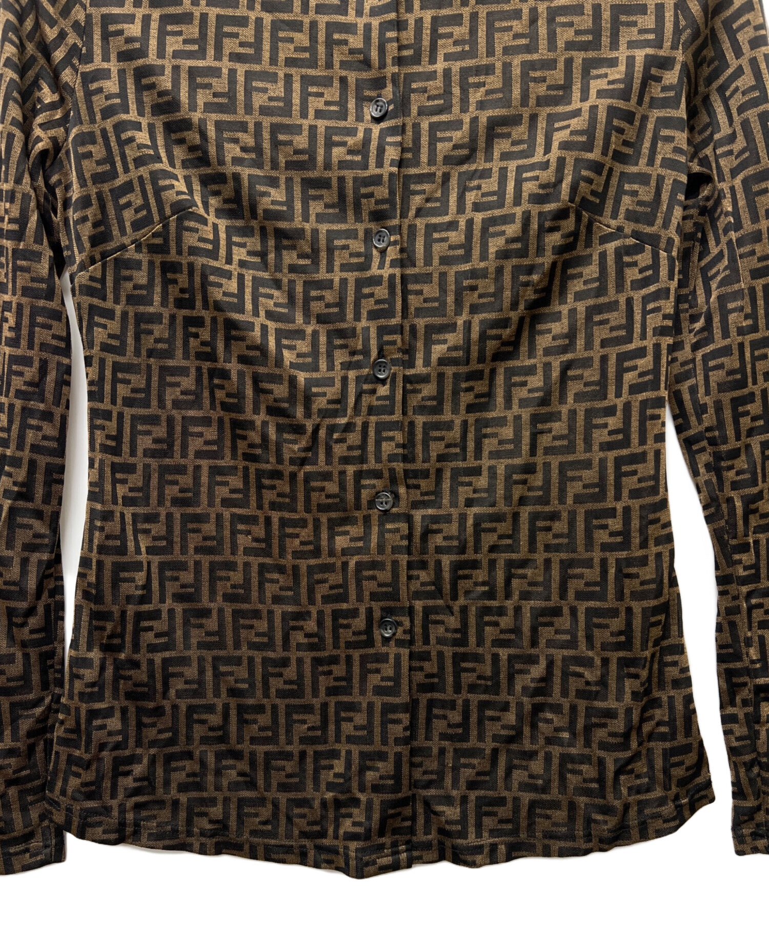FENDI ヴィンテージ ズッカ柄 半袖Tシャツ サイズ40 FENDI ヴィンテージ ズッカ柄 半袖Tシャツ サイズ40 | Fendi