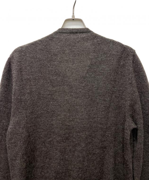 美品 Bottega Veneta ボッテガヴェネタ ショールカラー ロングニットカーディガン サイズ42 グレー ブラウン レディース 古着 中古 USED BOTTEGA VENETA - ボッテガヴェネタ BOTTEGA VENETA 665070 V0Z40