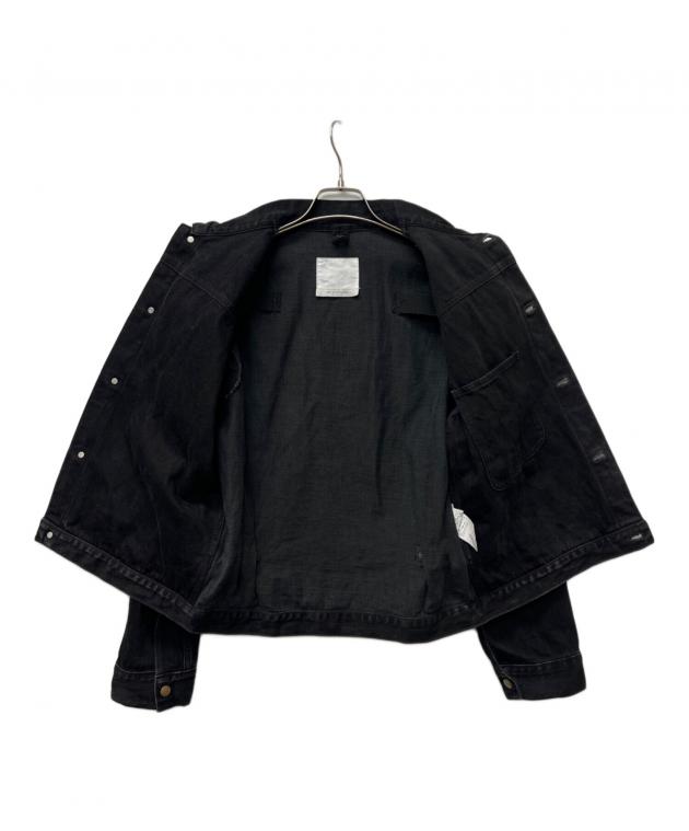 中古・古着通販】RE-PURPOSE (リパーパス) デニムジャンパー ブラック 