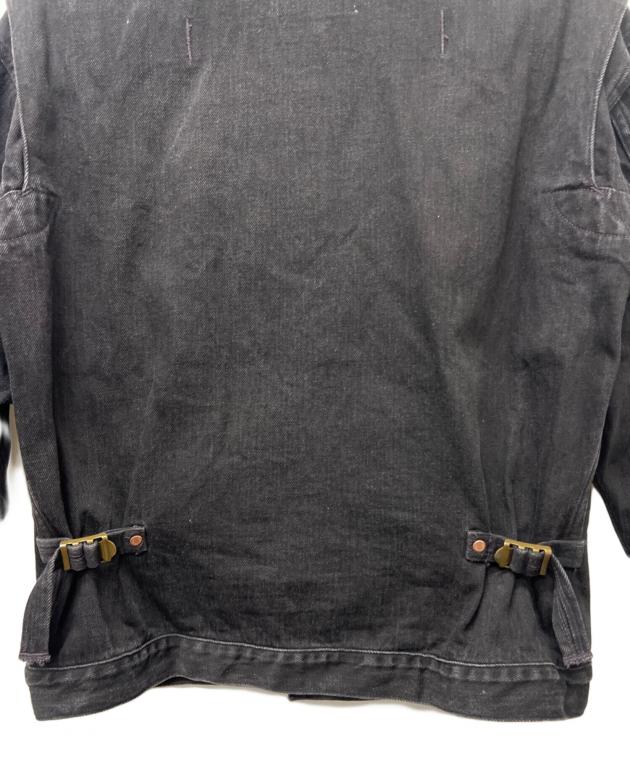 中古・古着通販】RE-PURPOSE (リパーパス) デニムジャンパー ブラック