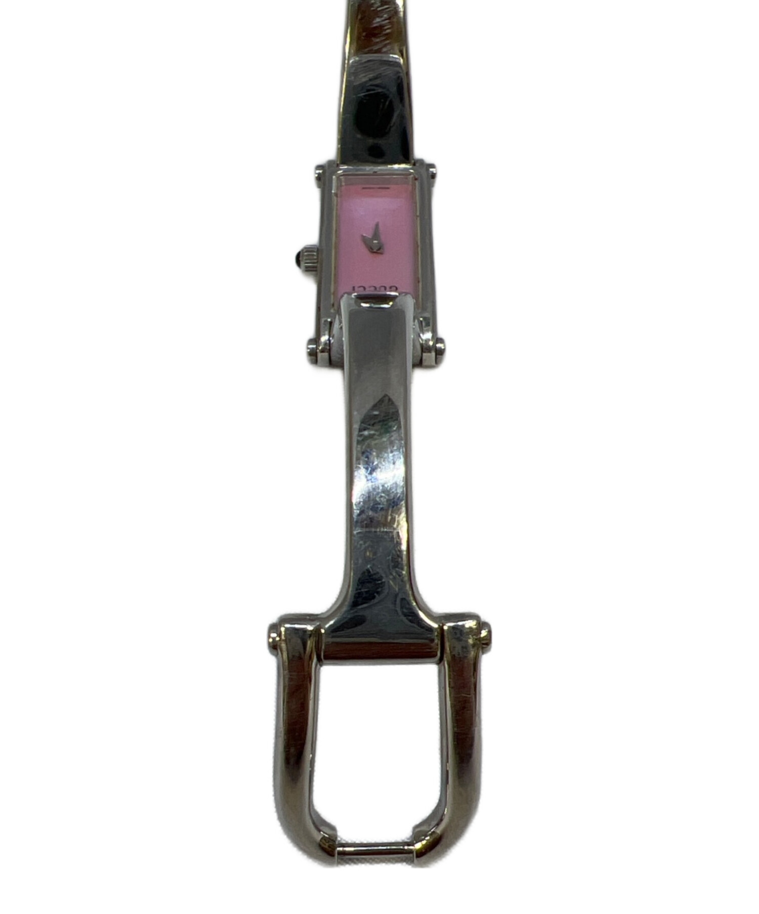 中古・古着通販】GUCCI (グッチ) バングルウォッチ ピンク｜ブランド