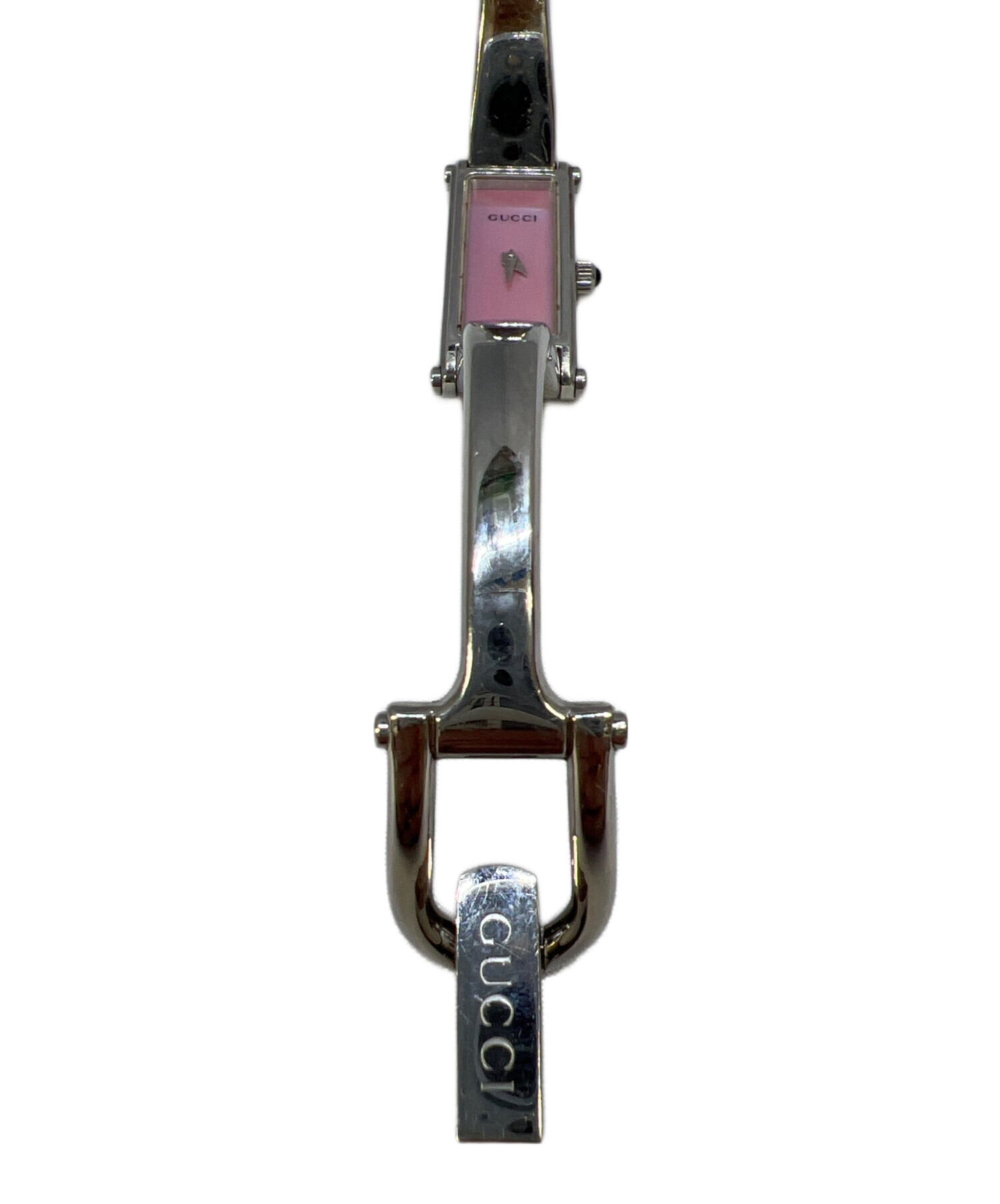 中古・古着通販】GUCCI (グッチ) バングルウォッチ ピンク｜ブランド