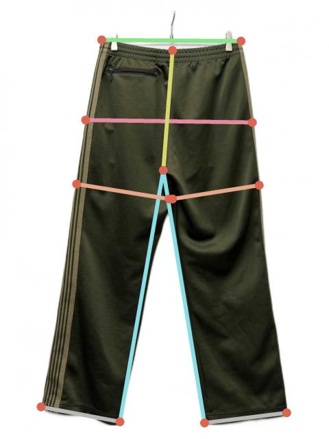 中古・古着通販】Needles (ニードルズ) トラックパンツ オリーブ