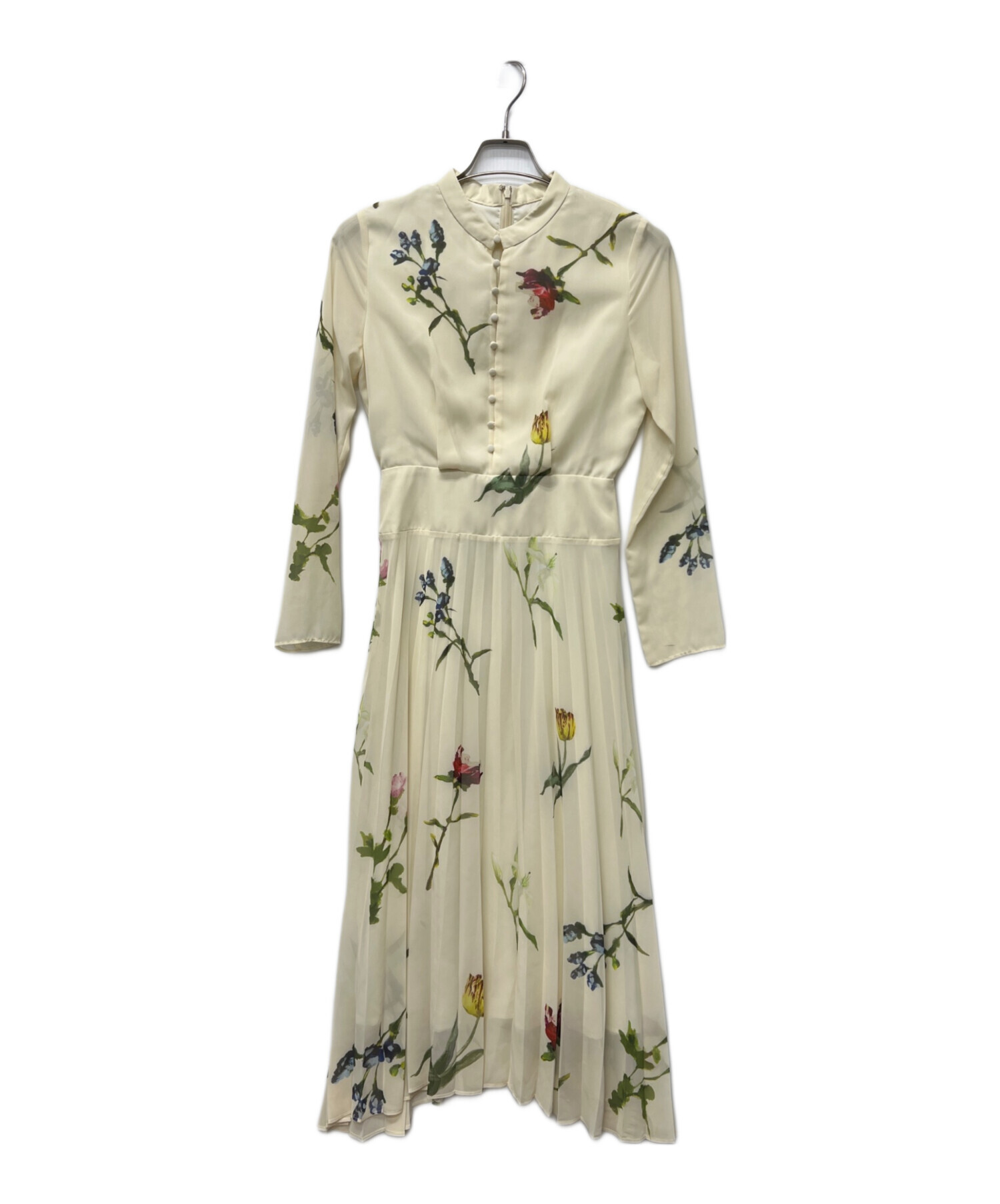 中古・古着通販】Ameri (アメリ) 別注SOFIA PLEATS DRESS イエロー