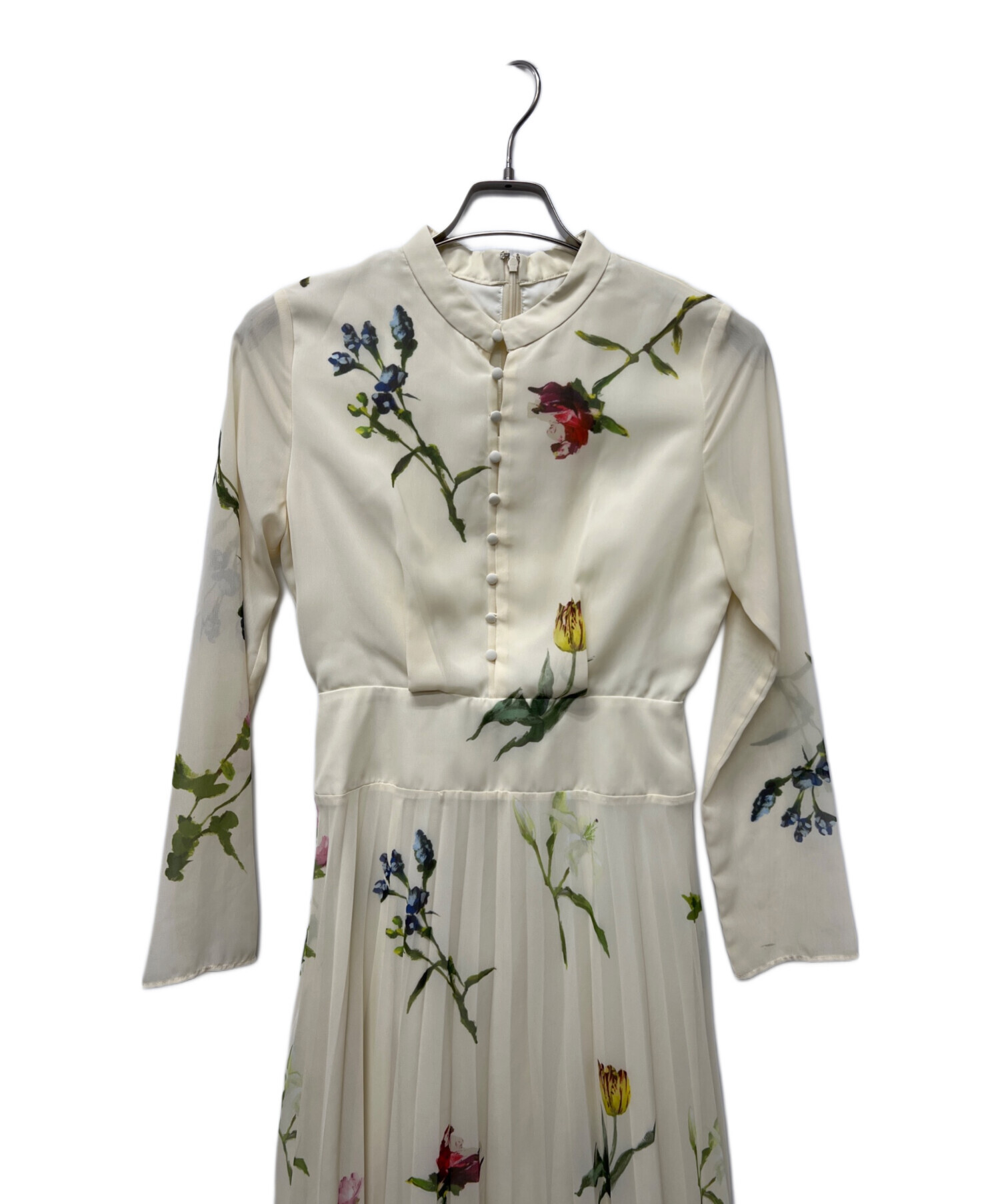 中古・古着通販】Ameri (アメリ) 別注SOFIA PLEATS DRESS イエロー