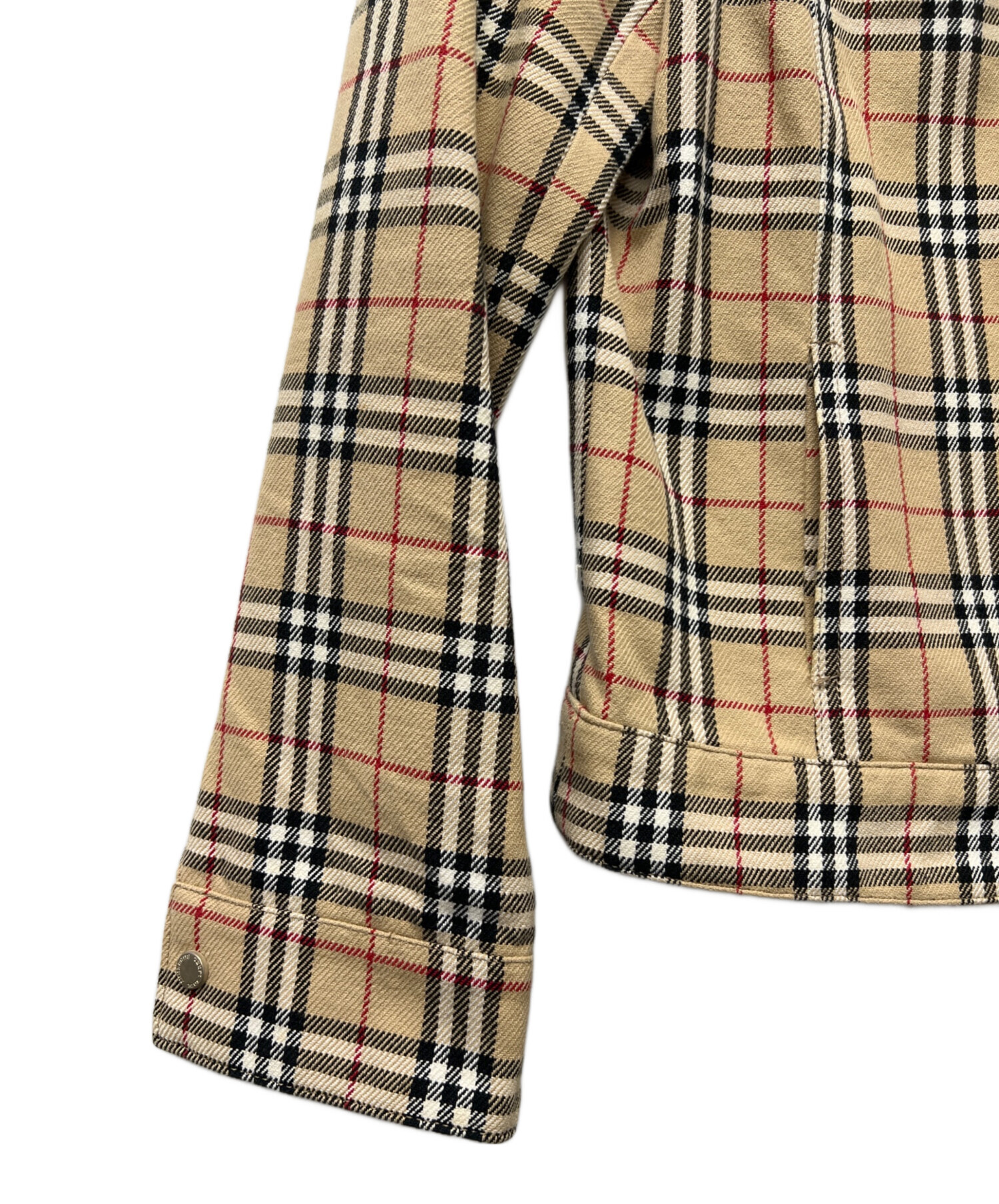 専用⭐︎BURBERRYBLUE LABELジャケット38ベージュダウンジャケット 中古・古着通販】BURBERRY BLUE LABEL (バーバリー ブルー レーベル