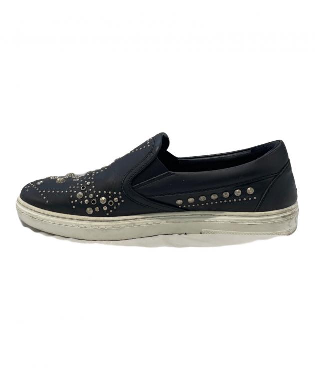 中古・古着通販】JIMMY CHOO (ジミーチュウ) レザースリッポン