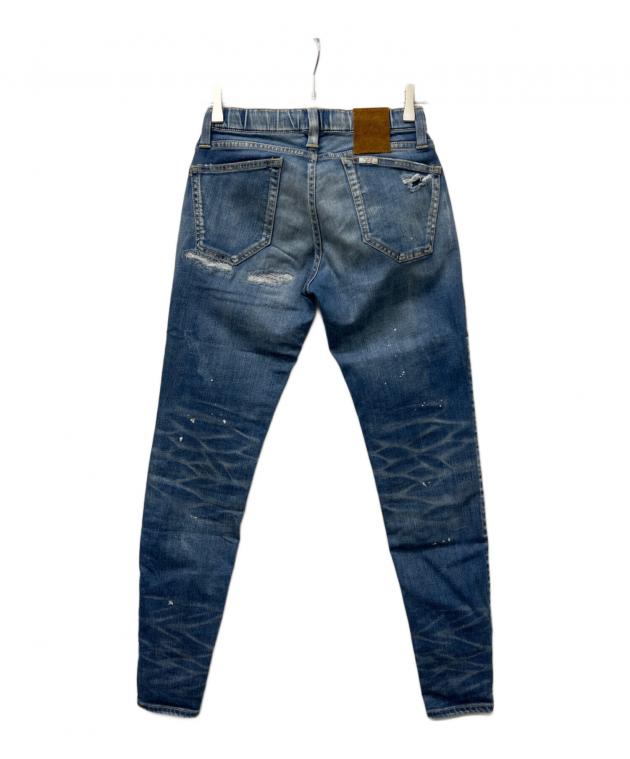 B'2nd SURT×BigJohn ストレートデニムパンツ 中古・古着通販】SURT (サート) BIGJOHN (ビッグジョン) ダメージ加工