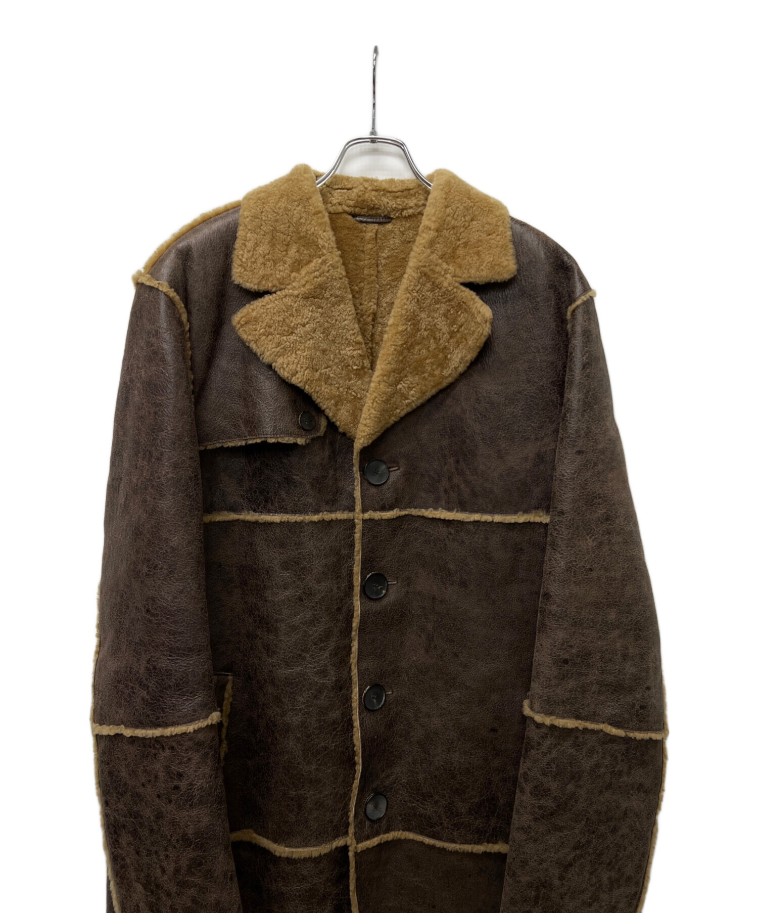 中古・古着通販】BURBERRY LONDON (バーバリーロンドン) ムートン 