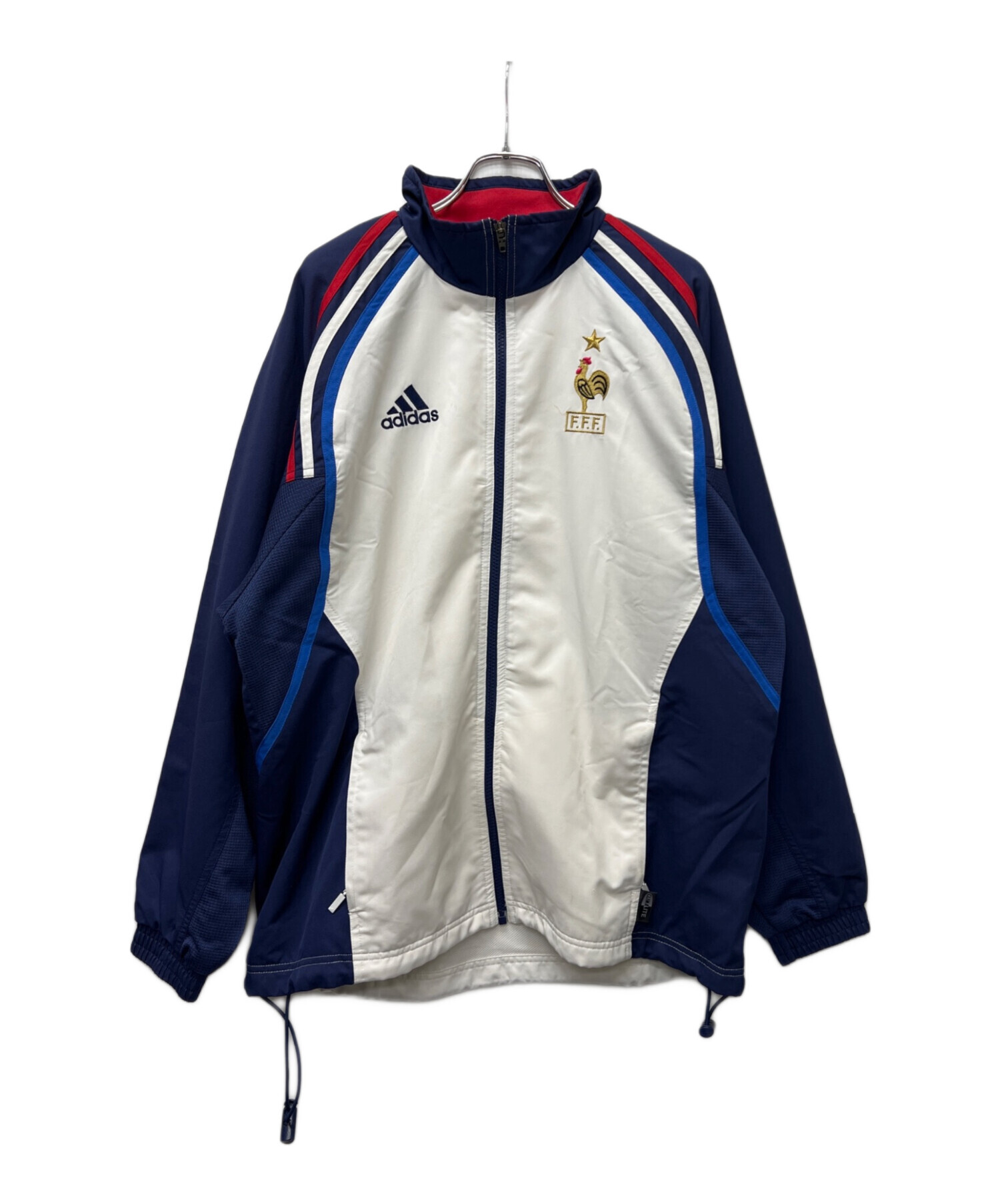 中古・古着通販】adidas (アディダス) トラックジャケット ネイビー 